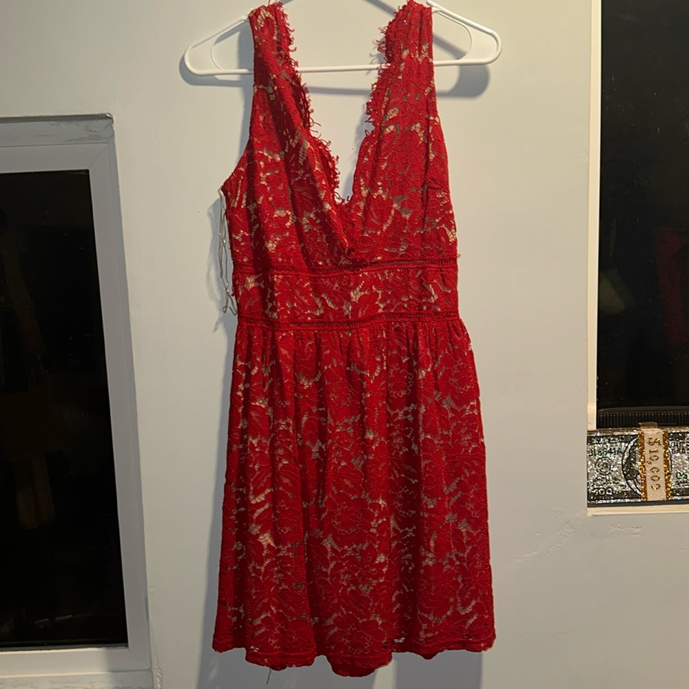 Charlotte Russe red dress